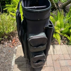 cart bag by RJ 
With shoulder strap , umbrella holder